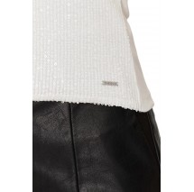 GUESS ALEXIA SEQUINS TANK TOP ΤΟΠΓΥΝΑΙΚΕΙΟ WHITE