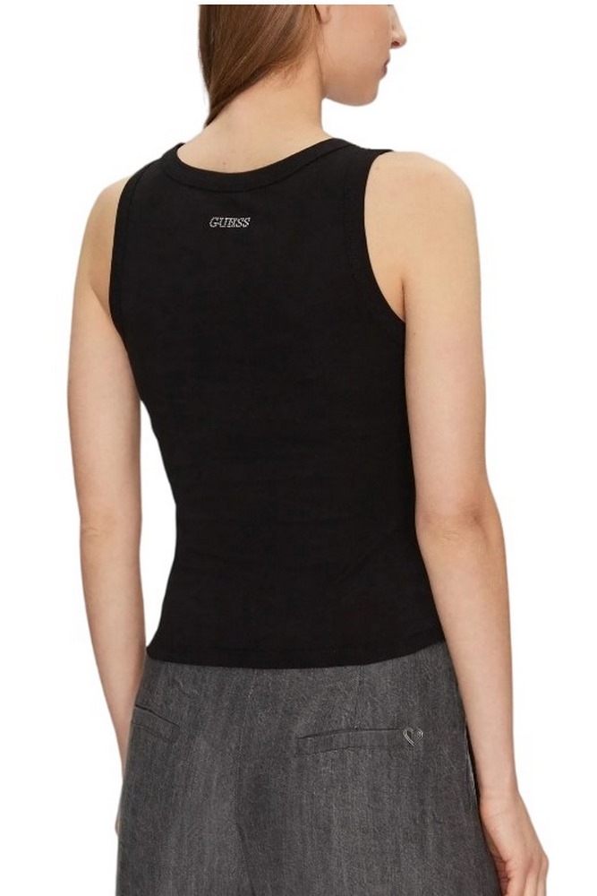 GUESS ALEXIA SEQUINS TANK TOP ΤΟΠΓΥΝΑΙΚΕΙΟ BLACK
