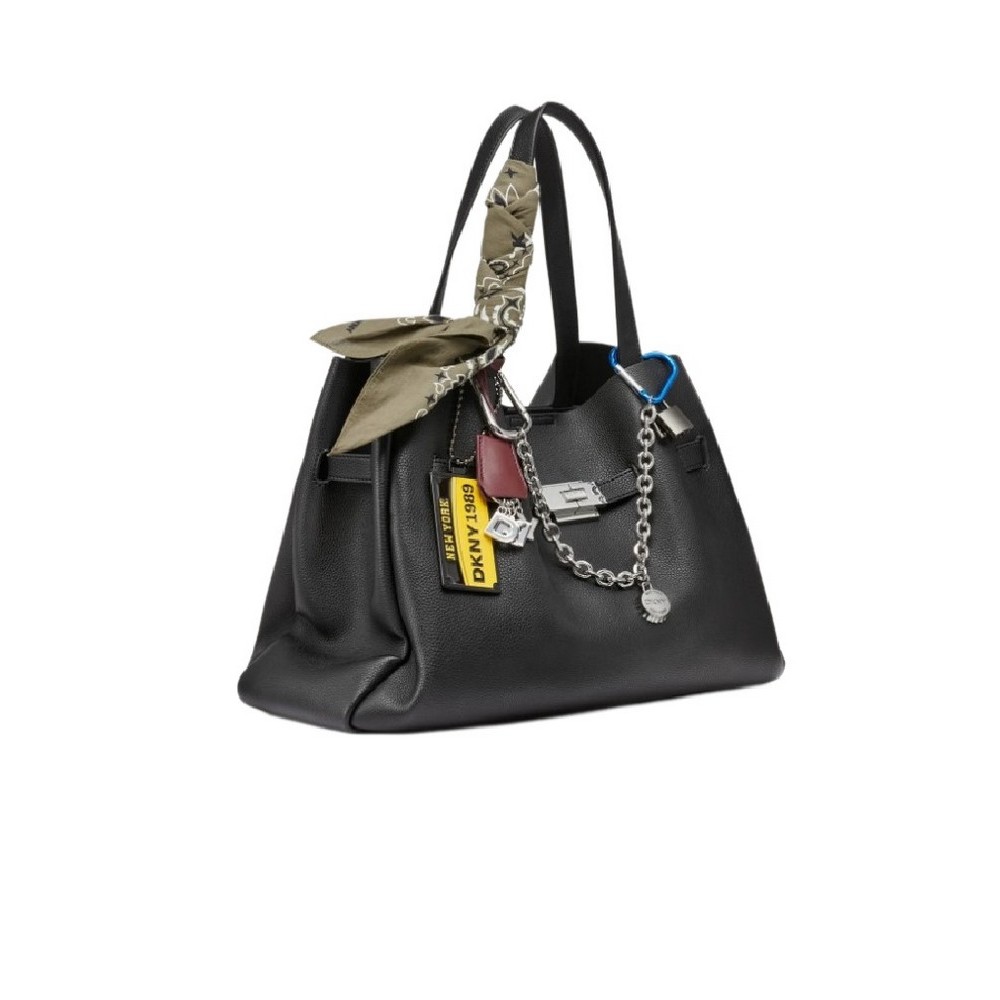 DKNY BRYAR SATCHELS HANDBAG R52DQK43 ΤΣΑΝΤΑ ΓΥΝΑΙΚΕΙΑ BLACK