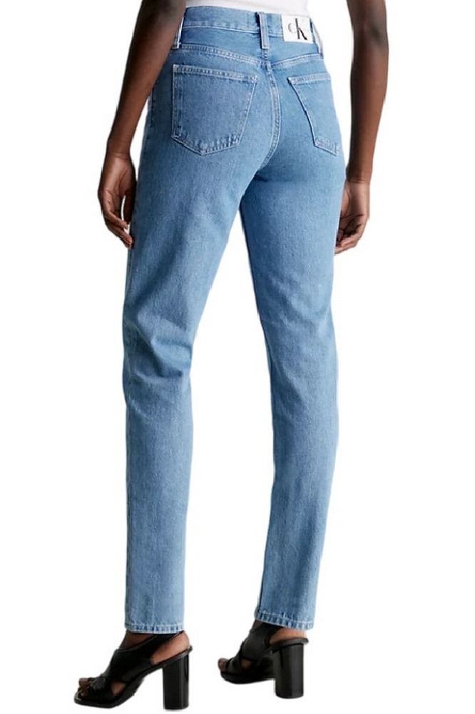 CALVIN KLEIN JEANS MOM JEAN ΠΑΝΤΕΛΟΝΙ ΓΥΝΑΙΚΕΙΟ DENIM LIGHT