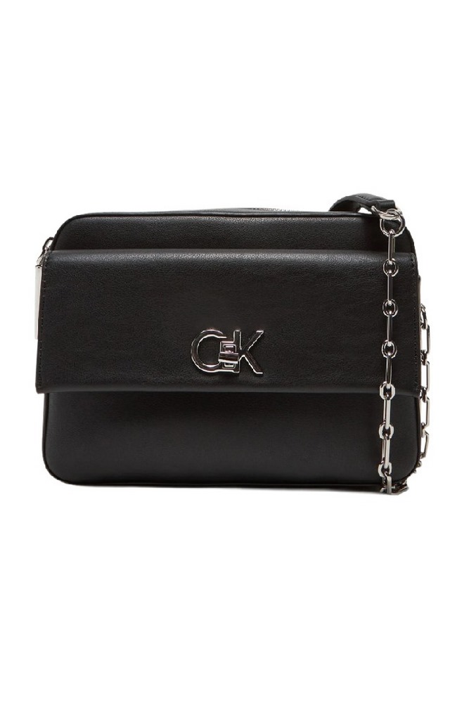 CALVIN KLEIN RE-LOCK POCKET CAMERA BAG ΤΣΑΝΤΑ ΓΥΝΑΙΚΕΙΑ BLACK