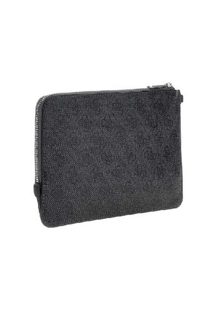 GUESS TORINO FLAT CLUTCH ΤΣΑΝΤΑ ΓΥΝΑΙΚΕΙΑ GREY