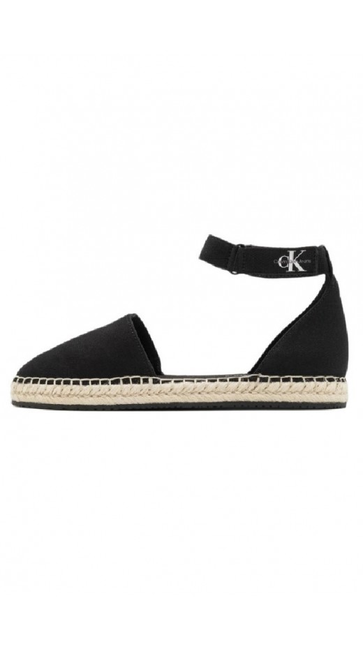 CALVIN KLEIN JEANS ANKLE ESPADRILLE ΠΑΠΟΥΤΣΙ ΓΥΝΑΙΚΕΙΟ BLACK