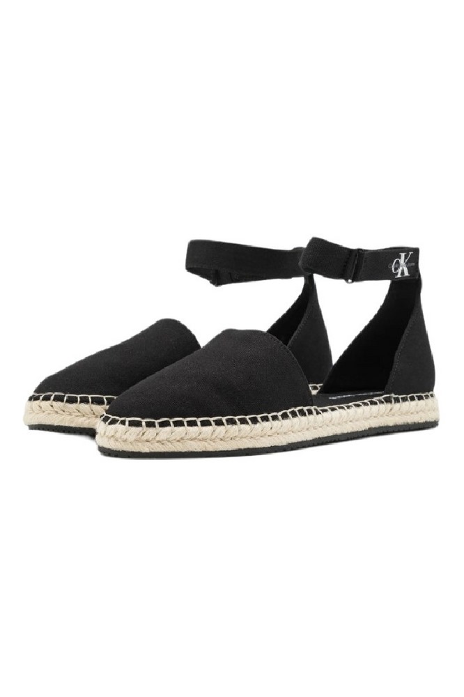 CALVIN KLEIN JEANS ANKLE ESPADRILLE ΠΑΠΟΥΤΣΙ ΓΥΝΑΙΚΕΙΟ BLACK