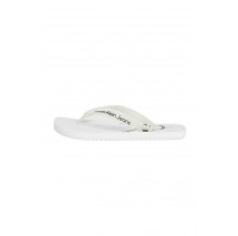 CALVIN KLEIN JEANS BEACH SANDAL ΠΑΝΤΟΦΛΑ ΓΥΝΑΙΚΕΙΑ WHITE