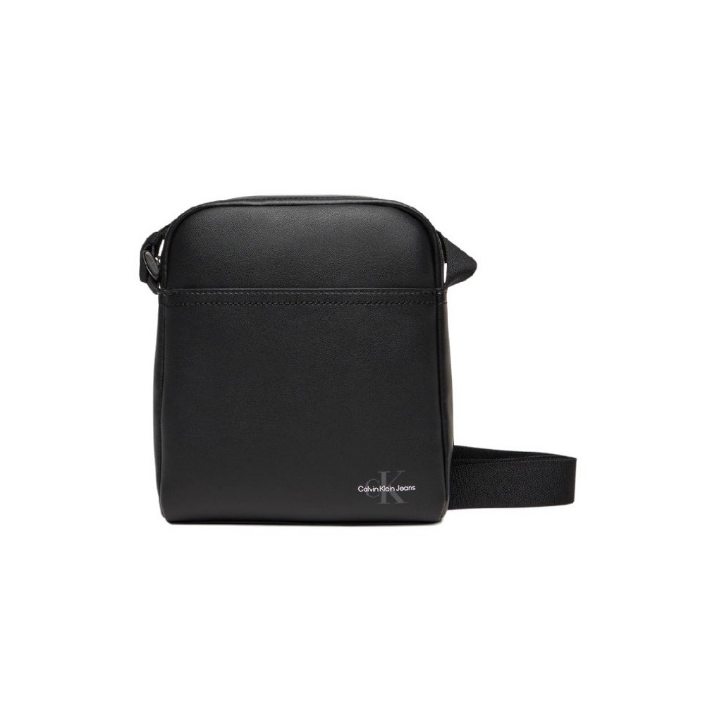 CALVIN KLEIN JEANS MONO LOGO REPORTER ΤΣΑΝΤΑ ΑΝΔΡΙΚΗ BLACK
