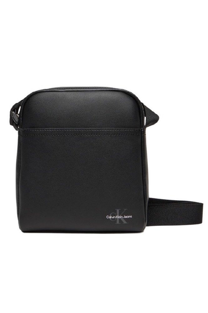 CALVIN KLEIN JEANS MONO LOGO REPORTER ΤΣΑΝΤΑ ΑΝΔΡΙΚΗ BLACK