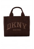 DKNY HADLEE TOTE HANDBAG R53ADC80 ΤΣΑΝΤΑ ΓΥΝΑΙΚΕΙΑ BROWN
