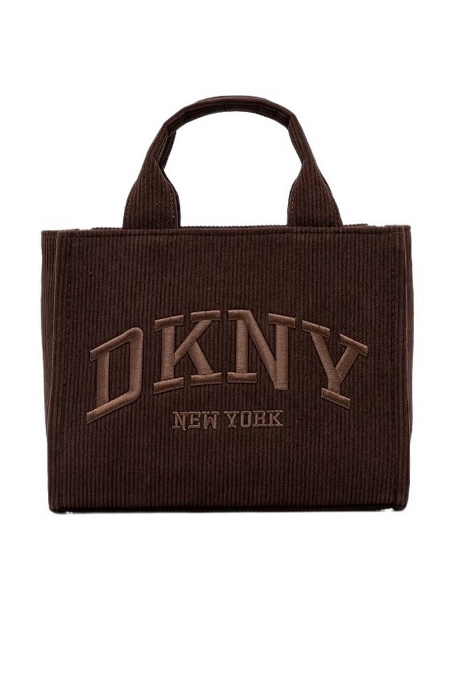 DKNY HADLEE TOTE HANDBAG R53ADC80 ΤΣΑΝΤΑ ΓΥΝΑΙΚΕΙΑ BROWN