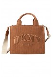 DKNY HADLEE TOTE HANDBAG R53ADC80 ΤΣΑΝΤΑ ΓΥΝΑΙΚΕΙΑ TAN