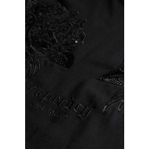 SUPERDRY D3 OVIN TATTOO EMBELLISH OVERSIZE HOOD ΦΟΥΤΕΡ ΜΠΛΟΥΖΑ ΓΥΝΑΙΚΕΙΑ BLACK