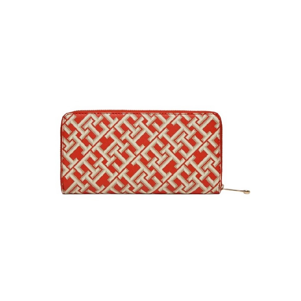 TOMMY HILFIGER ICONIC TOMMY LARGE ZA MONO ΠΟΡΤΟΦΟΛΙ ΓΥΝΑΙΚΕΙΟ RED