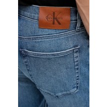 CALVIN KLEIN JEANS STANDARD STRAIGHT EMBERS JEAN ΠΑΝΤΕΛΟΝΙ ΑΝΔΡΙΚΟ BLUΕ DENIM
