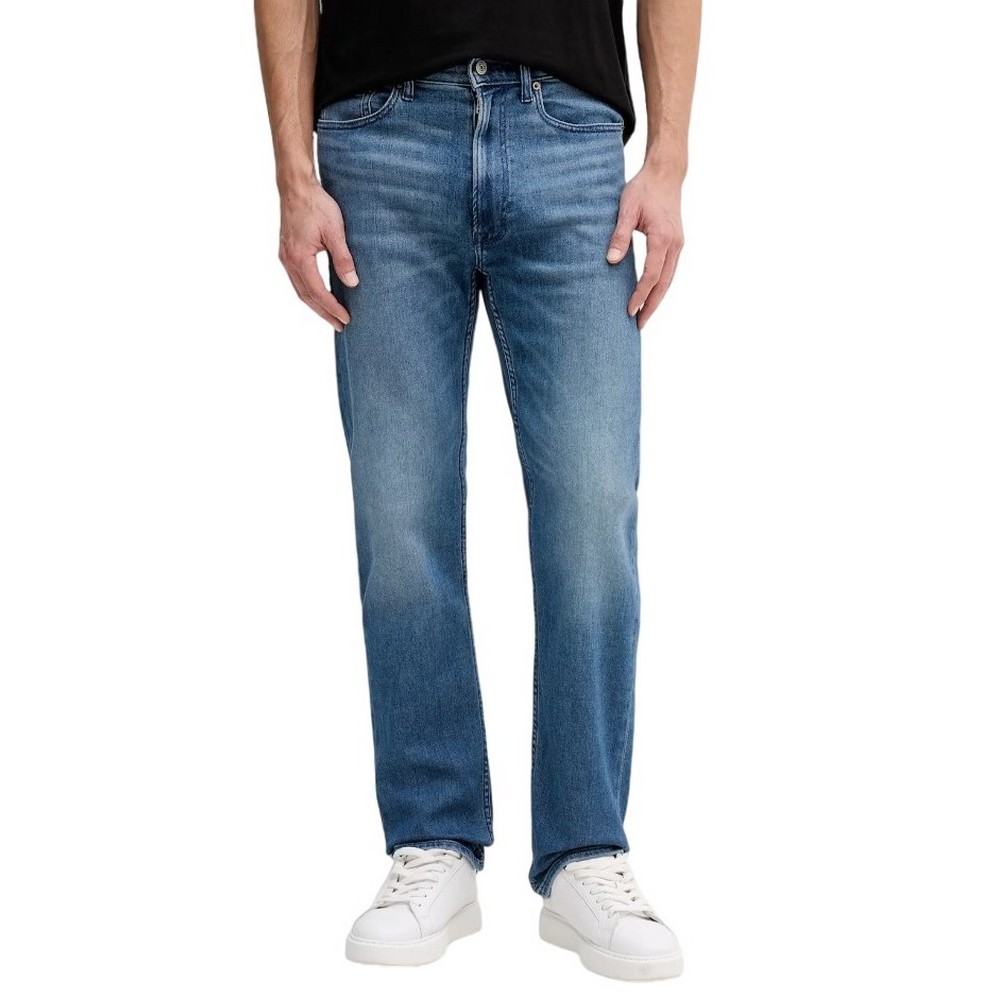 CALVIN KLEIN JEANS STANDARD STRAIGHT EMBERS JEAN ΠΑΝΤΕΛΟΝΙ ΑΝΔΡΙΚΟ BLUΕ DENIM