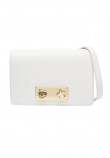 CHIARA FERRAGNI RANGE E - EYE STAR LOCK SMOOTH CALF ΤΣΑΝΤΑ ΓΥΝΑΙΚΕΙΑ WHITE