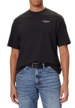 CALVIN KLEIN JEANS LOGO BACK PRINT T-SHIRT ΜΠΛΟΥΖΑ ΑΝΔΡΙΚΗ BLACK