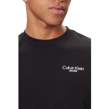 CALVIN KLEIN JEANS LOGO BACK PRINT T-SHIRT ΜΠΛΟΥΖΑ ΑΝΔΡΙΚΗ BLACK