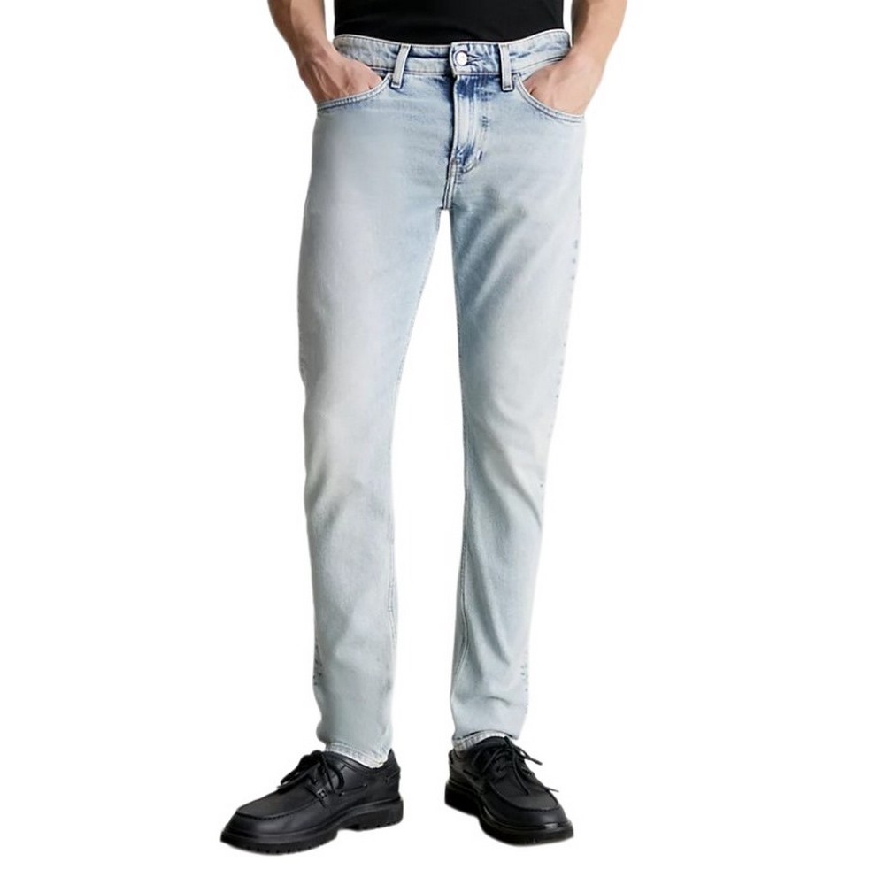 CALVIN KLEIN JEANS SLIM TAPER ΠΑΝΤΕΛΟΝΙ ΑΝΔΡΙΚΟ DENIM LIGHT