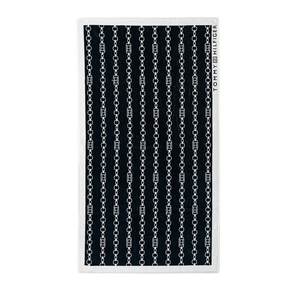 TOMMY HILFIGER TOWEL UNISEX ΠΕΤΣΕΤΑ NAVY