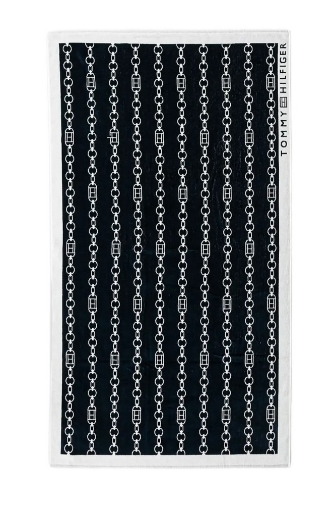 TOMMY HILFIGER TOWEL UNISEX ΠΕΤΣΕΤΑ NAVY