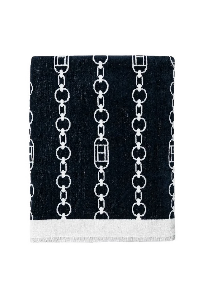 TOMMY HILFIGER TOWEL UNISEX ΠΕΤΣΕΤΑ NAVY