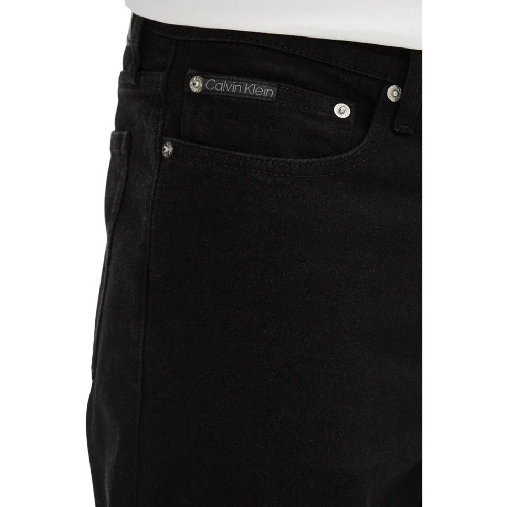 CALVIN KLEIN JEANS SLIM SHORT ΒΕΡΜΟΥΔΑ ΑΝΔΡΙΚΗ BLACK DENIM