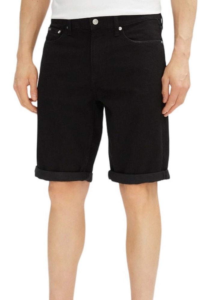 CALVIN KLEIN JEANS SLIM SHORT ΒΕΡΜΟΥΔΑ ΑΝΔΡΙΚΗ BLACK DENIM