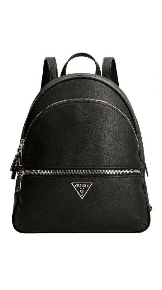 GUESS MANHATTAN II LARGE BACKPACK ΤΣΑΝΤΑ ΓΥΝΑΙΚΕΙΑ BLACK