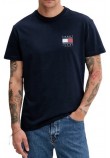 TOMMY JEANS REG FLAG GRAPH BCKPRNT T-SHIRT ΜΠΛΟΥΖΑ ΑΝΔΡΙΚΗ NAVY
