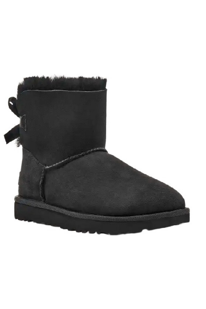 UGG MINI BAILEY BOW II CLASSIC MINI BOOT ΜΠΟΤΑ ΓΥΝΑΙΚΕΙΑ BLACK
