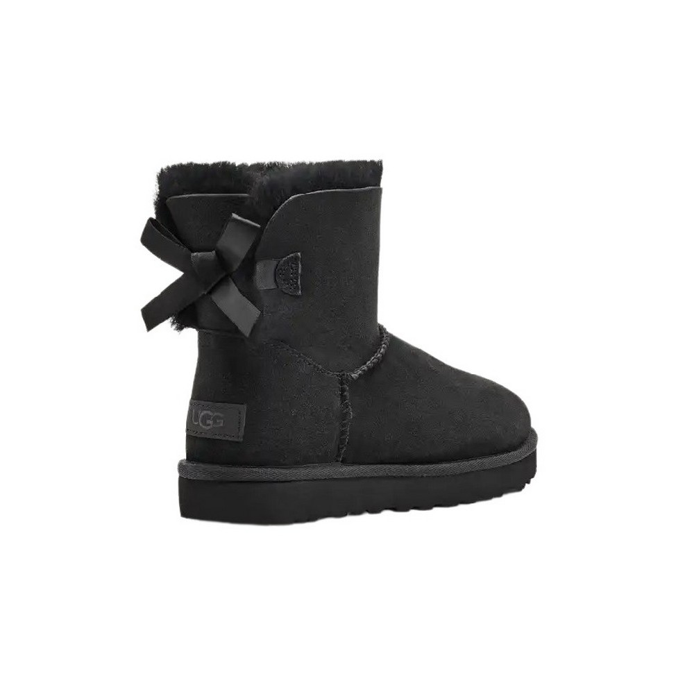 UGG MINI BAILEY BOW II CLASSIC MINI BOOT ΜΠΟΤΑ ΓΥΝΑΙΚΕΙΑ BLACK