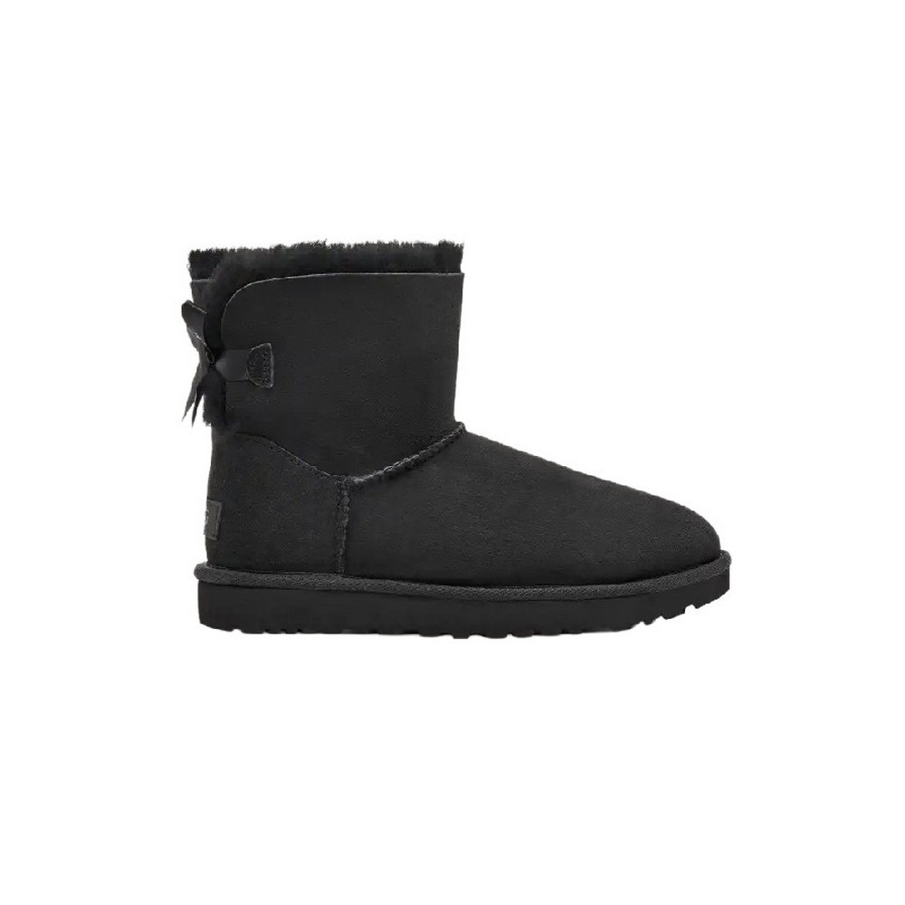 UGG MINI BAILEY BOW II CLASSIC MINI BOOT ΜΠΟΤΑ ΓΥΝΑΙΚΕΙΑ BLACK