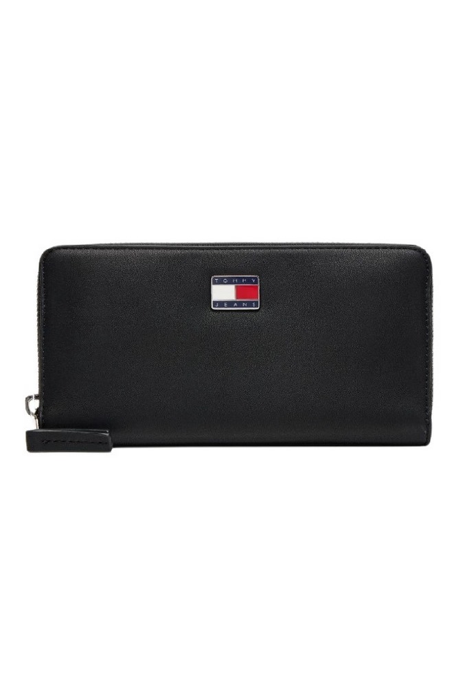 TOMMY JEANS COOL LARGE ZA ΠΟΡΤΟΦΟΛΙ ΓΥΝΑΙΚΕΙΟ BLACK