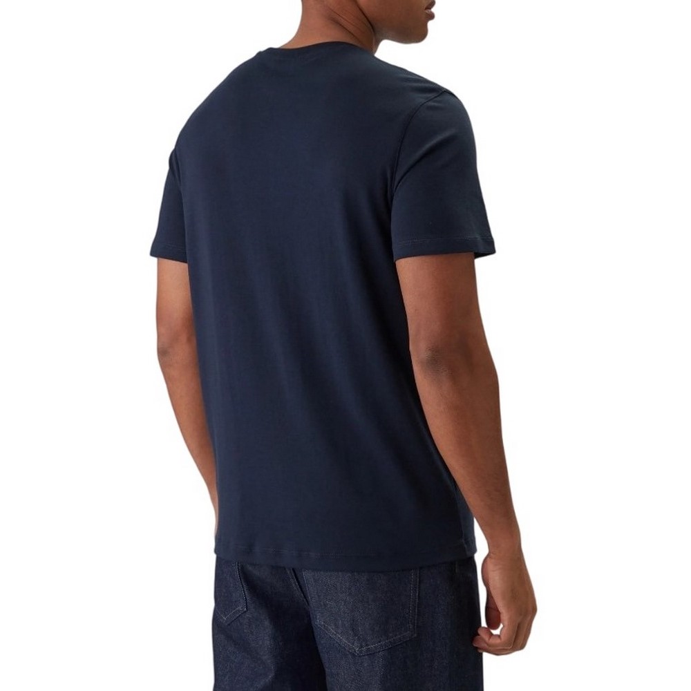 CALVIN KLEIN SUPIMA CHEST EMB CREWNECK T-SHIRT ΜΠΛΟΥΖΑ ΑΝΔΡΙΚΗ NAVY