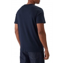 CALVIN KLEIN SUPIMA CHEST EMB CREWNECK T-SHIRT ΜΠΛΟΥΖΑ ΑΝΔΡΙΚΗ NAVY