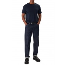 CALVIN KLEIN SUPIMA CHEST EMB CREWNECK T-SHIRT ΜΠΛΟΥΖΑ ΑΝΔΡΙΚΗ NAVY