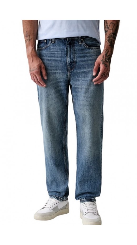 TOMMY JEANS SONNY RGLR TPRD CJ6034 ΤΖΙΝ ΠΑΝΤΕΛΟΝΙ ΑΝΔΡΙΚΟ DENIM DARK