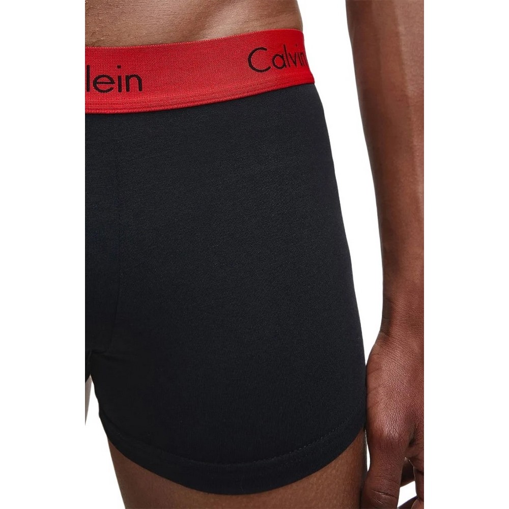 CALVIN KLEIN TRUNK 2PK ΕΣΩΡΟΥΧΟ ΑΝΔΡΙΚΟ BLACK/RED