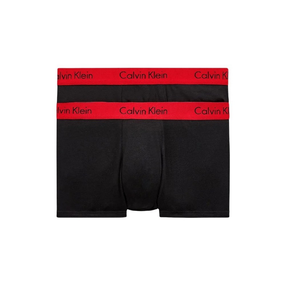 CALVIN KLEIN TRUNK 2PK ΕΣΩΡΟΥΧΟ ΑΝΔΡΙΚΟ BLACK/RED