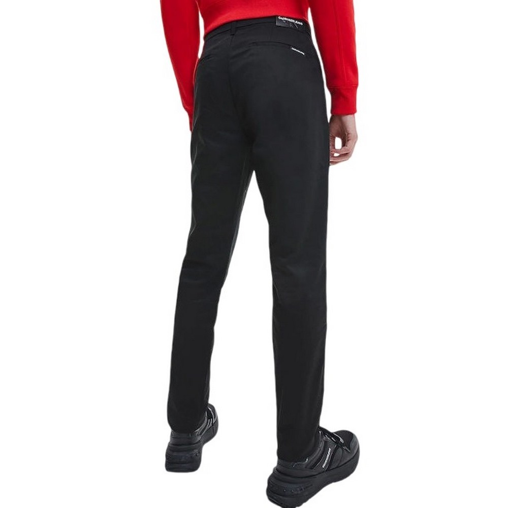 CALVIN KLEIN JEANS CKJ026 SLIM STRETCH CHNO PANT ΠΑΝΤΕΛΟΝΙ ΑΝΔΡΙΚΟ BLACK