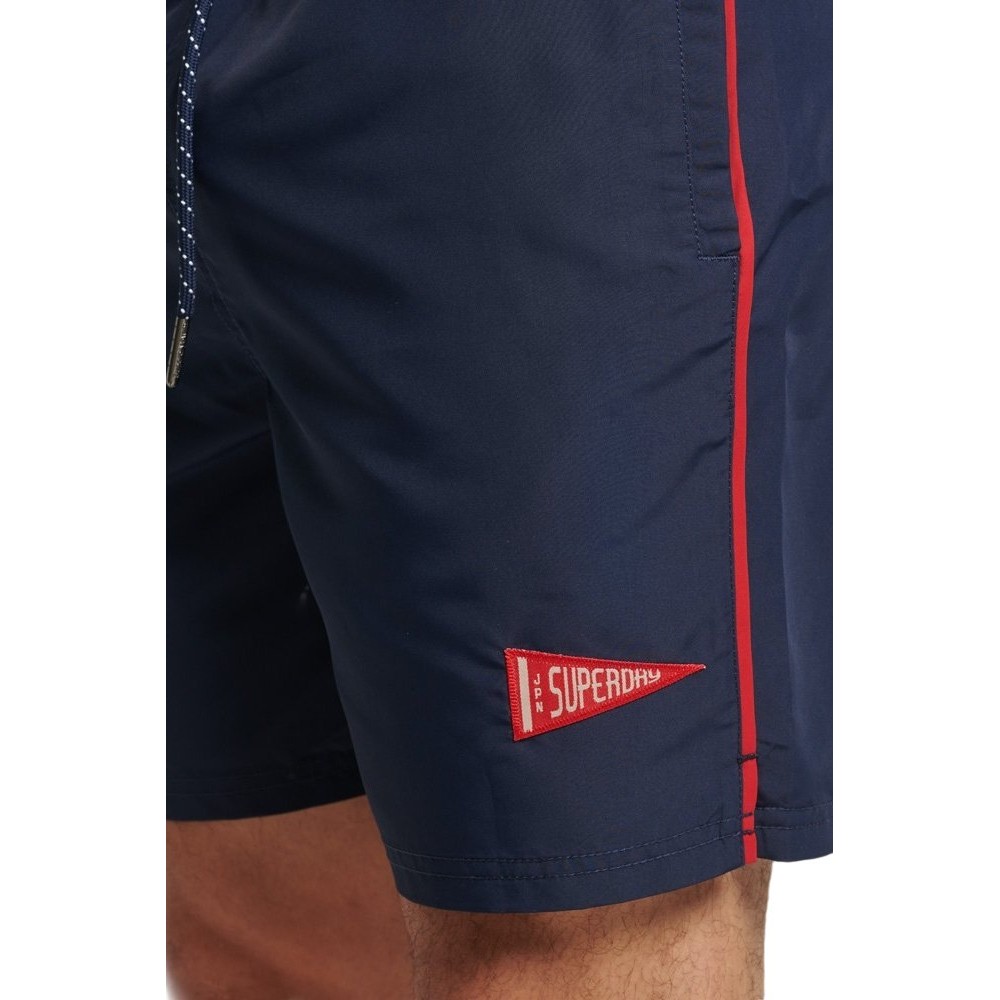 SUPERDRY VINTAGE VARSITY M3010188A ΜΑΓΙΟ ΑΝΔΡΙΚΟ NAVY