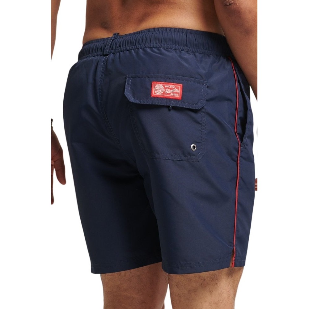 SUPERDRY VINTAGE VARSITY M3010188A ΜΑΓΙΟ ΑΝΔΡΙΚΟ NAVY