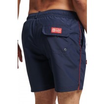SUPERDRY VINTAGE VARSITY M3010188A ΜΑΓΙΟ ΑΝΔΡΙΚΟ NAVY