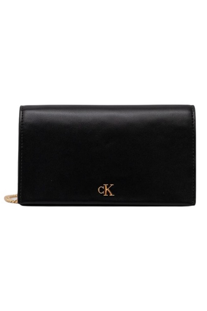 CALVIN KLEIN  WALLET ON CHAIN ΤΣΑΝΤΑ ΓΥΝΑΙΚΕΙΑ BLACK