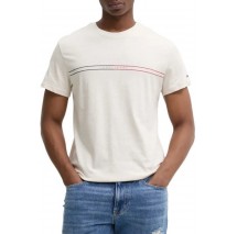 TOMMY JEANS SLIM ENTRY GRAPHIC TEE EXT T-SHIRT ΜΠΛΟΥΖΑ ΑΝΔΡΙΚΗ ECRU