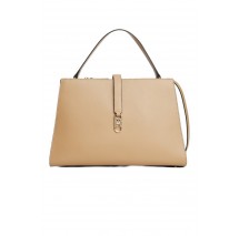 TOMMY HILFIGER LIBRE MED SATCHEL ΤΣΑΝΤΑ ΓΥΝΑΙΚΕΙΑ BEIGE
