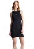 CALVIN KLEIN JEANS RACERBACK MILANO DRESS ΦΟΡΕΜΑ ΓΥΝΑΙΚΕΙΟ BLACK