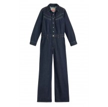 LEVIS® RINOA WIDE LEG JUMPSUIT-FLAT FINISH ΦΟΡΜΑ ΟΛΟΣΩΜΗ DARK INDIGO