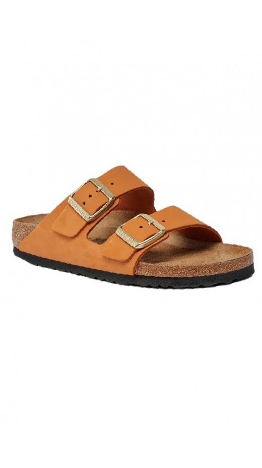 BIRKENSTOCK CLASSIC ARIZONA LENB BURNT NARROW 1026732 ΠΑΝΤΟΦΛΑ ΓΥΝΑΙΚΕΙΑ ORANGE