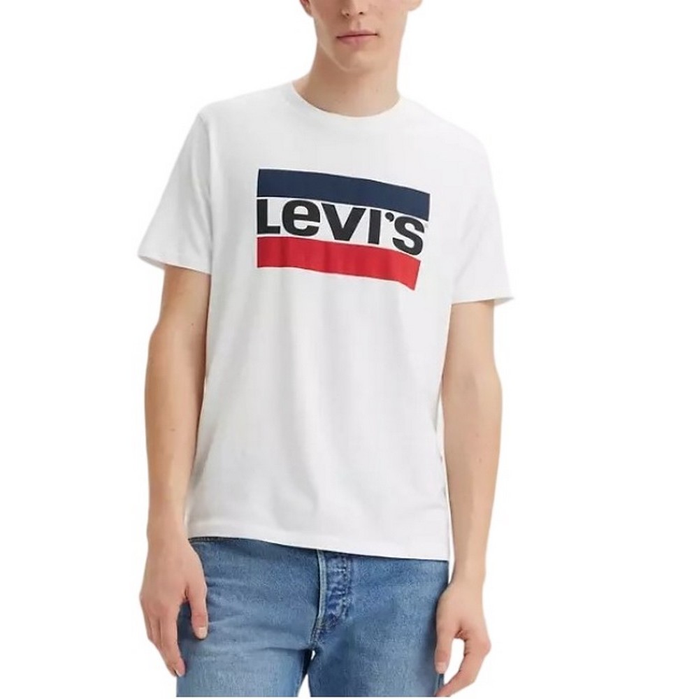 LEVIS SPORTSWEAR LOGO GRAPHIC 396360000 T-SHIRT ΜΠΛΟΥΖΑ ΑΝΔΡΙΚΗ WHITE